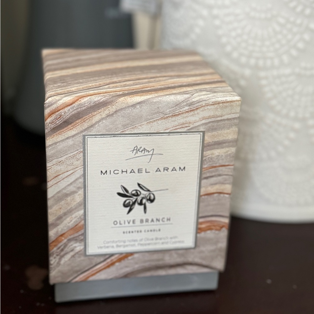 Michael Aram Olive Branch Candle